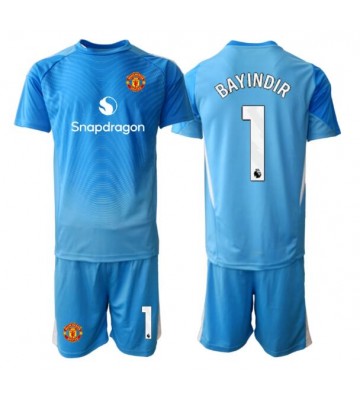 Manchester United Altay Bayindir #1 Målmand Replika Babytøj Hjemmebanesæt Børn 2025-26 Kortærmet (+ Korte bukser)